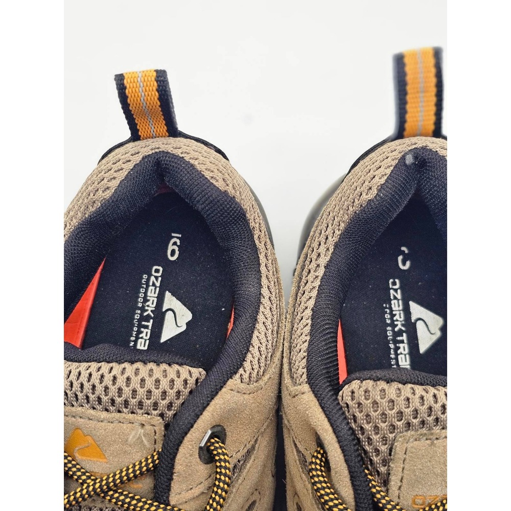 Ozark Trail Hiking Shoes Men 9 Brown Waterproof Outdoor Sneakers Shoes - Picture 9 of 11